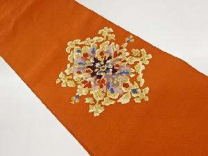 リサイクル　綴れ華紋模様織出し名古屋帯